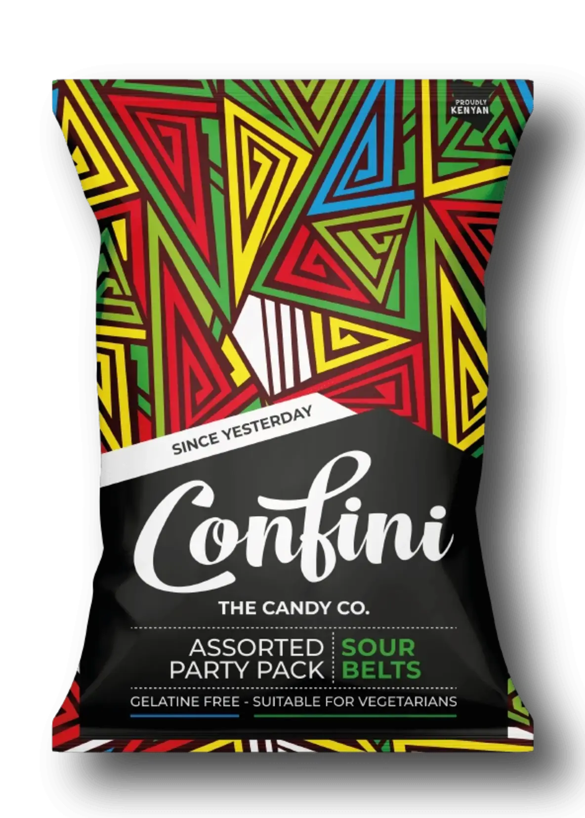 Confini Assorted Sour Belts 170g
